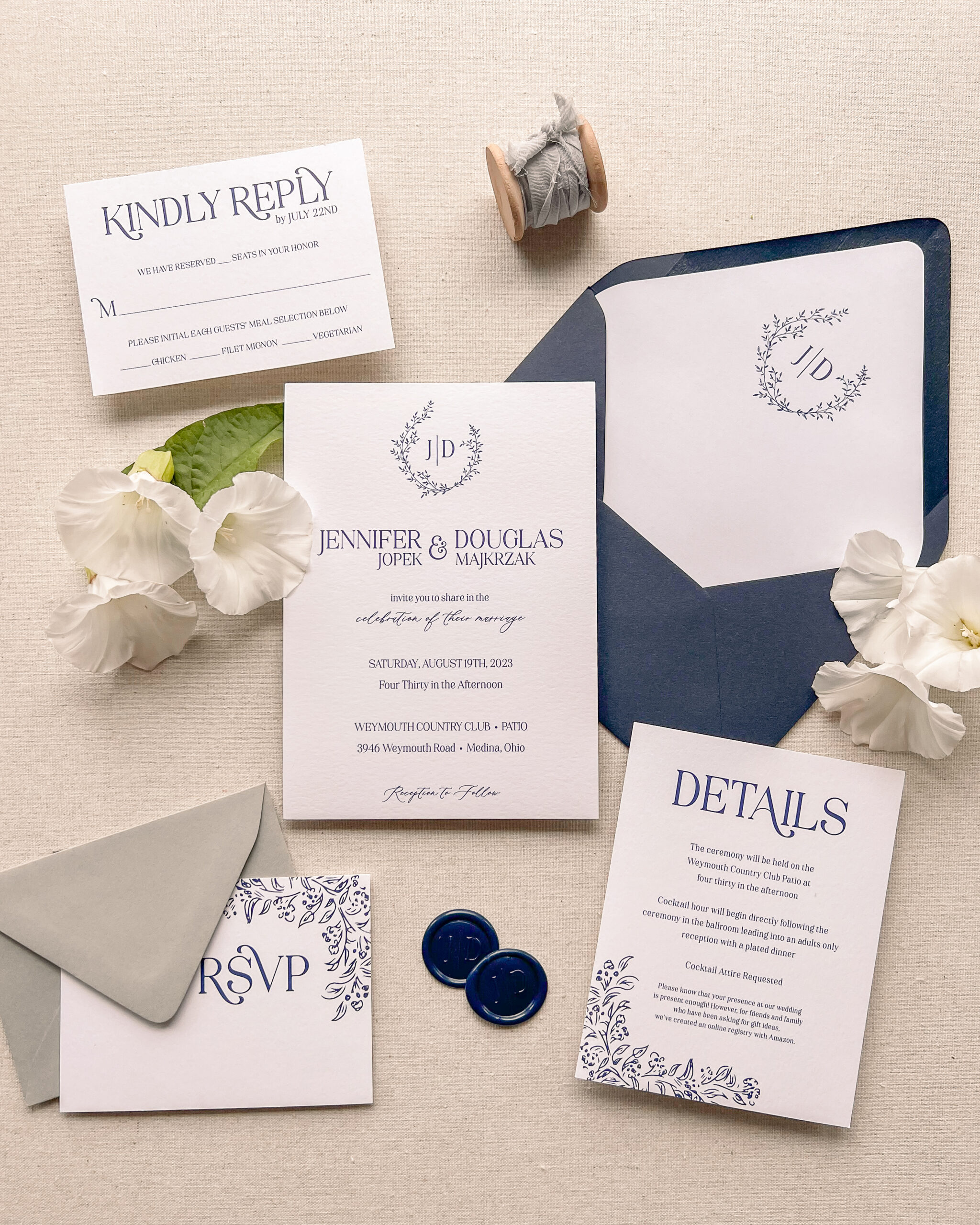 What to Include in a Wedding Invitation Suite